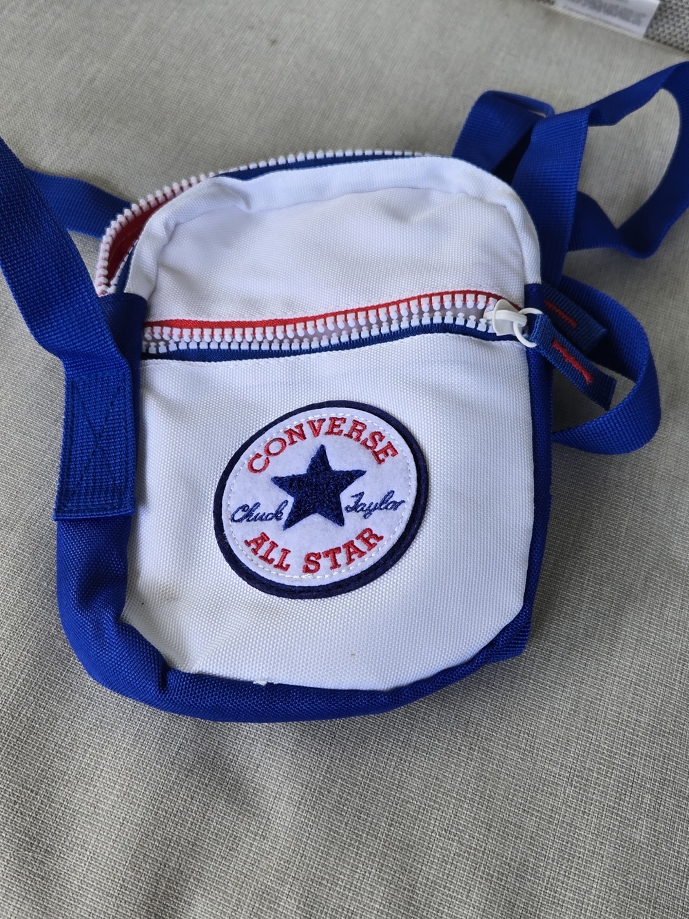 Converse White, Blue & Red Crossbody Belt Bag